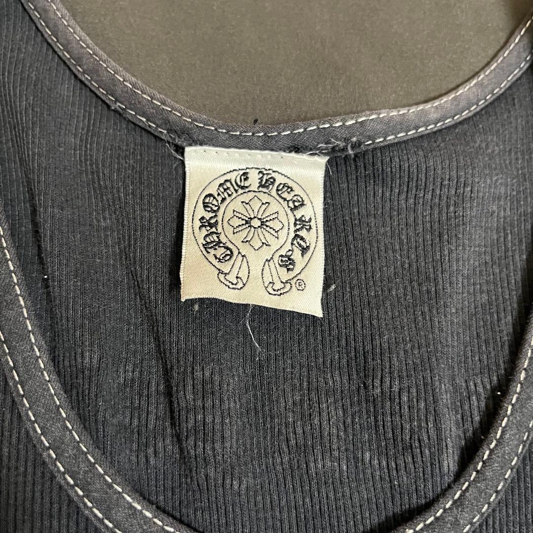 クロムハーツ Chrome Hearts タンクトップ ブラック オールド ロゴ