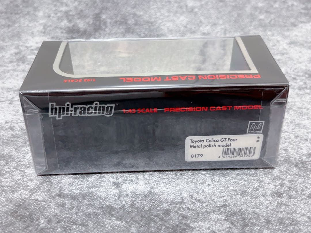 HPI 1/43 セリカ GT-FOUR メタル・ポリッシュ