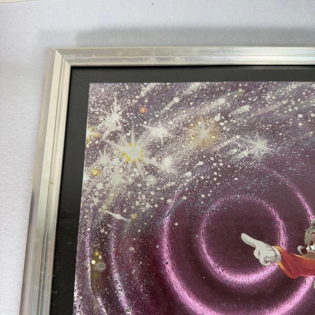 ミッキー　ディズニー　DUFEX PRINTSエッチングアート　魔法使いの弟子