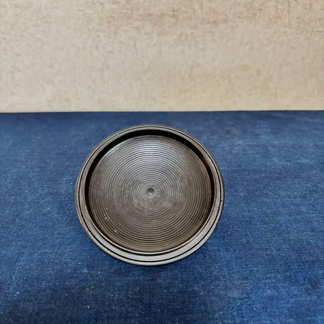 人間国宝高橋敬典 風炉 茶釜 電熱器 唐銅朝鮮風炉 野々田電熱器 敷板 茶道具