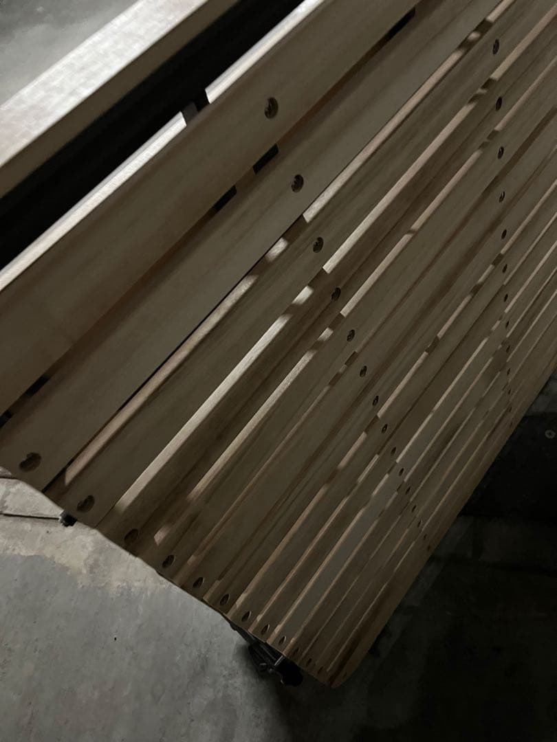 ニトリ 折りたたみすのこベッド ★長女と姪も使用中 3台目 オススメ!!