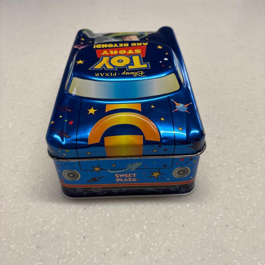 トイ・ストーリー2 フィギュアまとめ売り BUZZの車型缶ケース付き