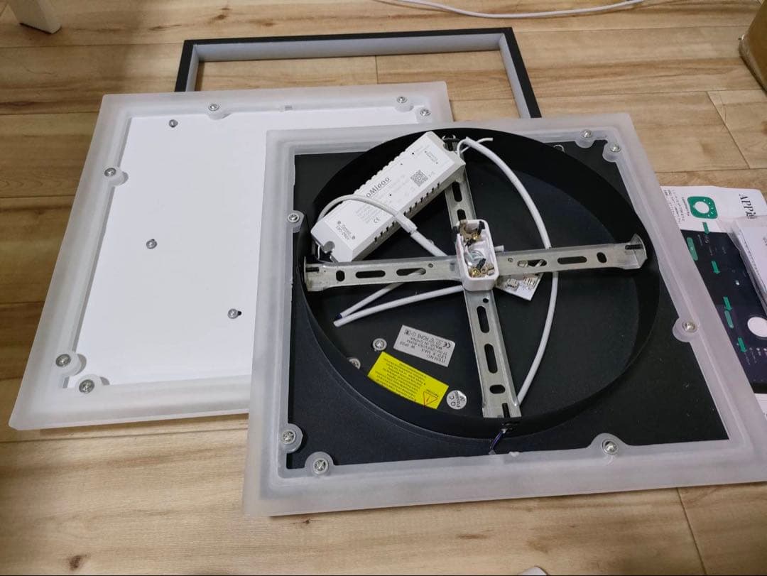 シーリングライト かわいい 四角 照明器具 おしゃれ 天井照明 リモコン付LED