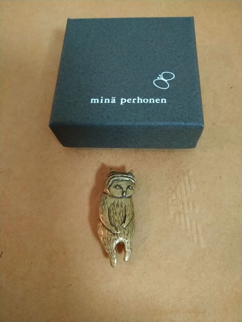 ミナペルホネン malu ブローチ imagine 未使用