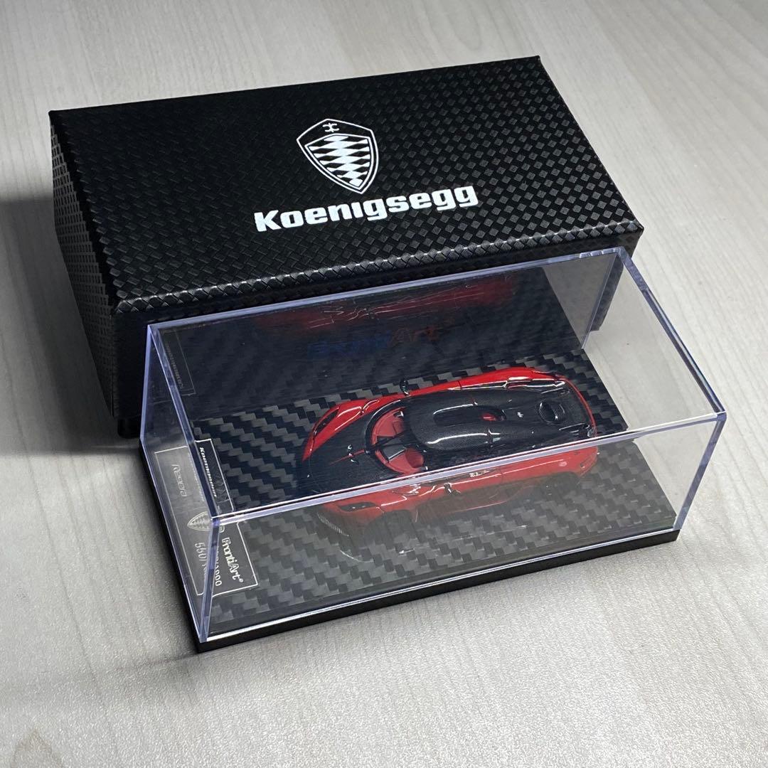 FrontiArt 1/64 ケーニグセグ レゲーラ Darco Red