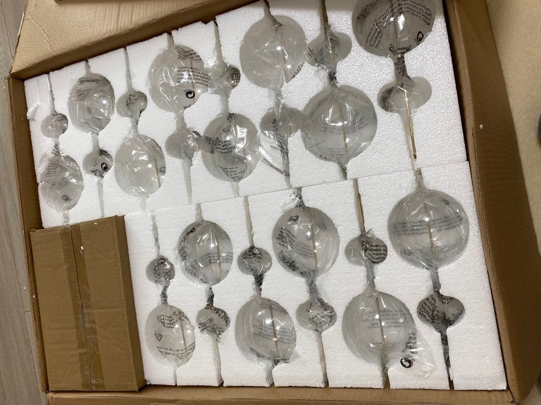 バブルデザインシャンデリア LED付属 シャンデリア　バロン