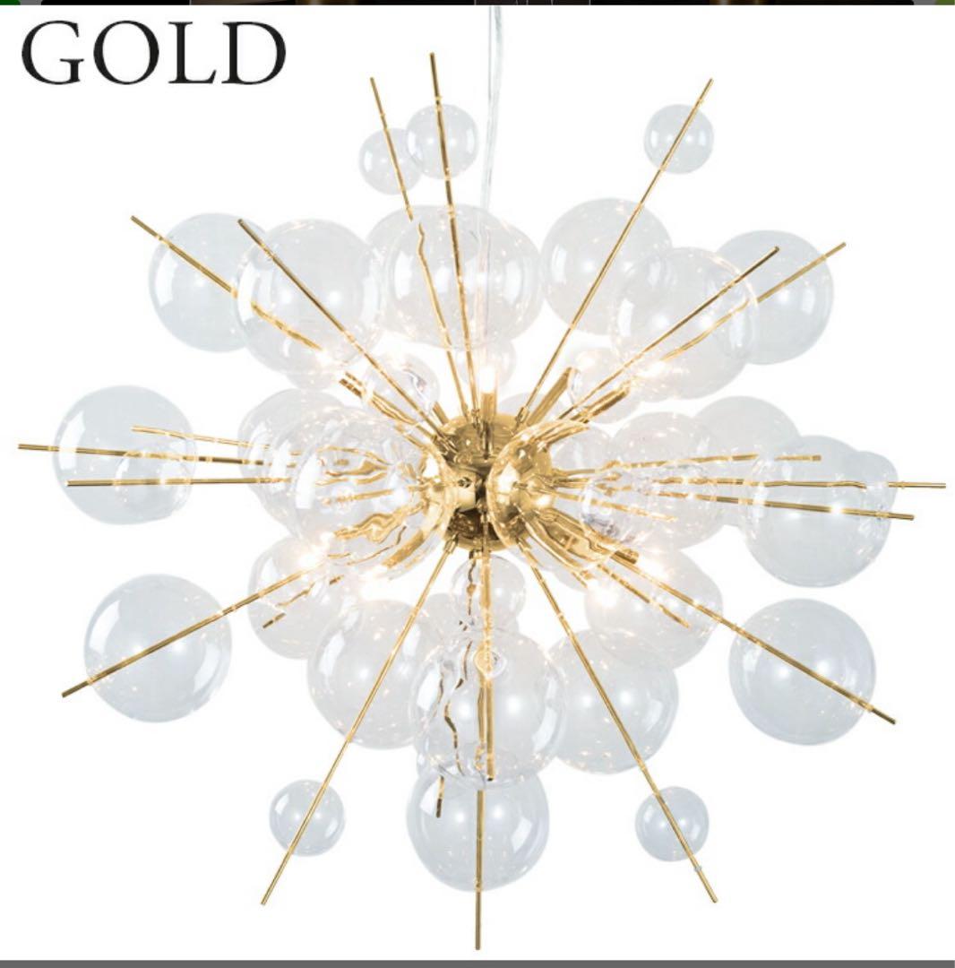 バブルデザインシャンデリア LED付属 シャンデリア　バロン