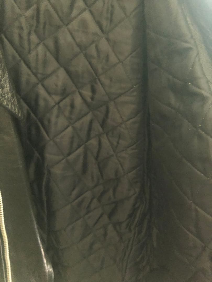 80s ヴィンテージレザーライダースジャケット uk ロンジャン