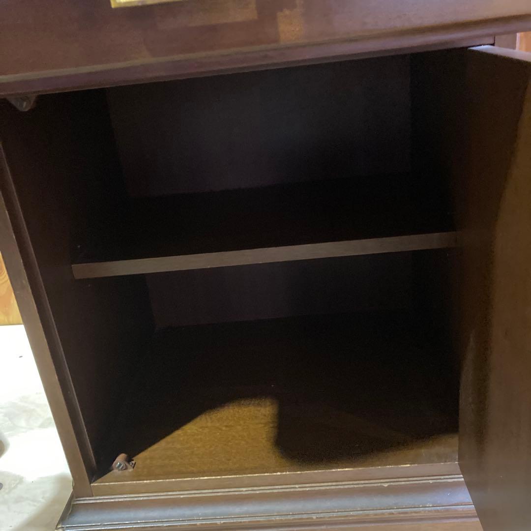 【希少】マルニ木工地中海シリーズのガラスキャビネット