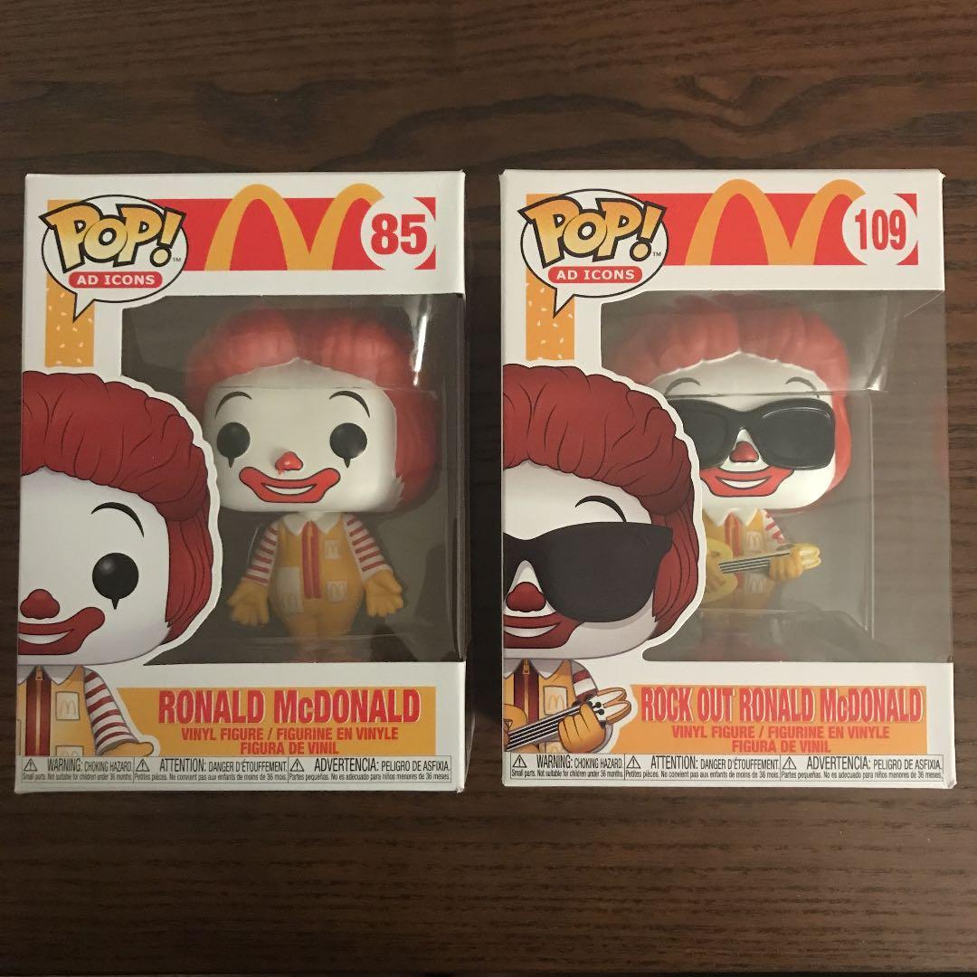 【FUNKO Pop!/米国購入/新品未開封/レア】マクドナルド6体5箱セット