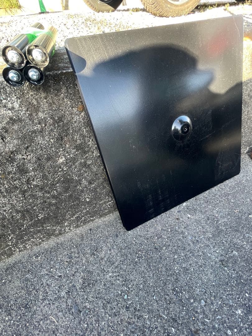 旗、ポール台 未使用 4台　お店や選挙に