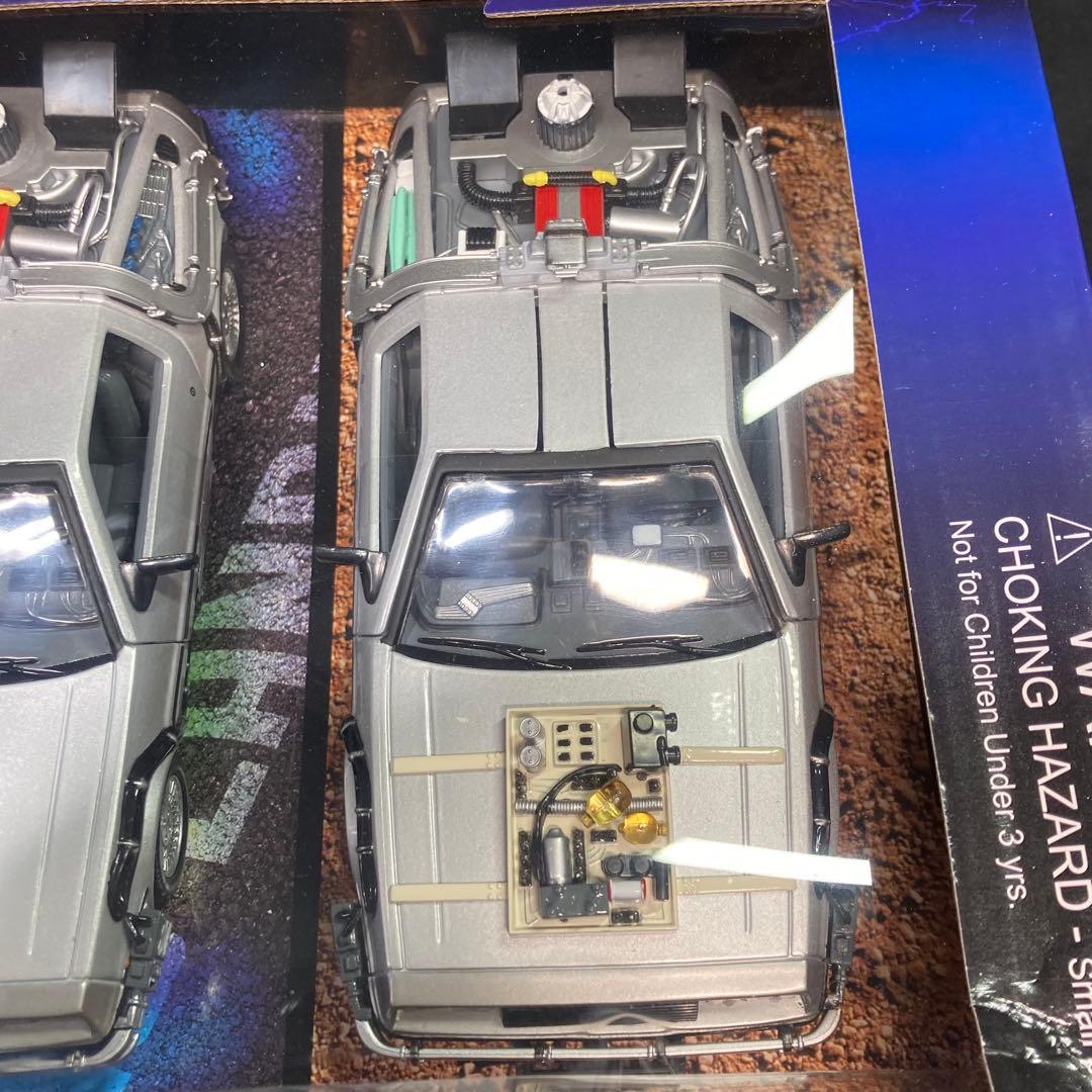 【新品未開封】バックトゥザフューチャー デロリアン タイムマシーン トリロジー