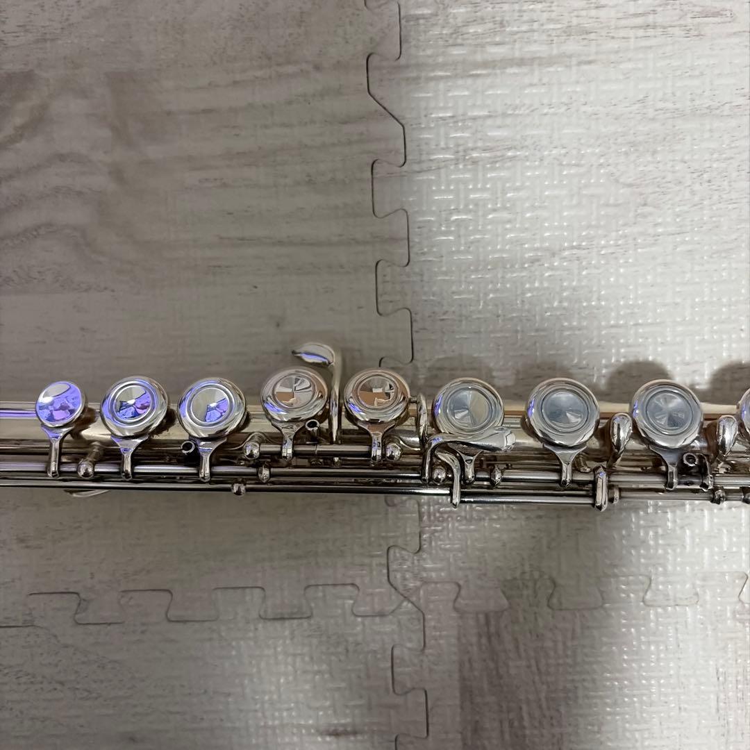 管体銀製　Eメカ付き　カワイ　フルート　KFL-311ES