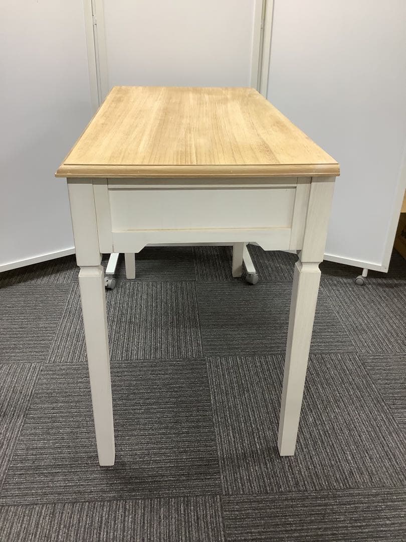 引き出し付ワークデスク ブロカントシリーズ アンティーク調 フレンチカントリー★