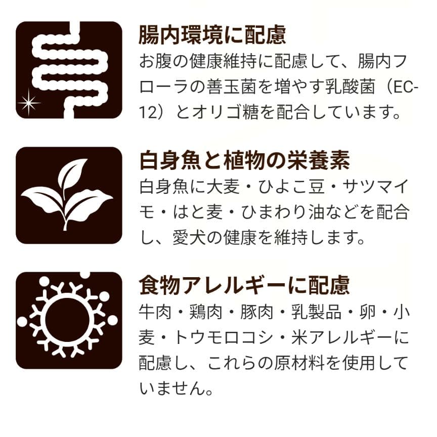 セレクトバランスケアレシピ　腎臓・心臓の健康維持レシピ ホワイトフィッシュ１０㎏