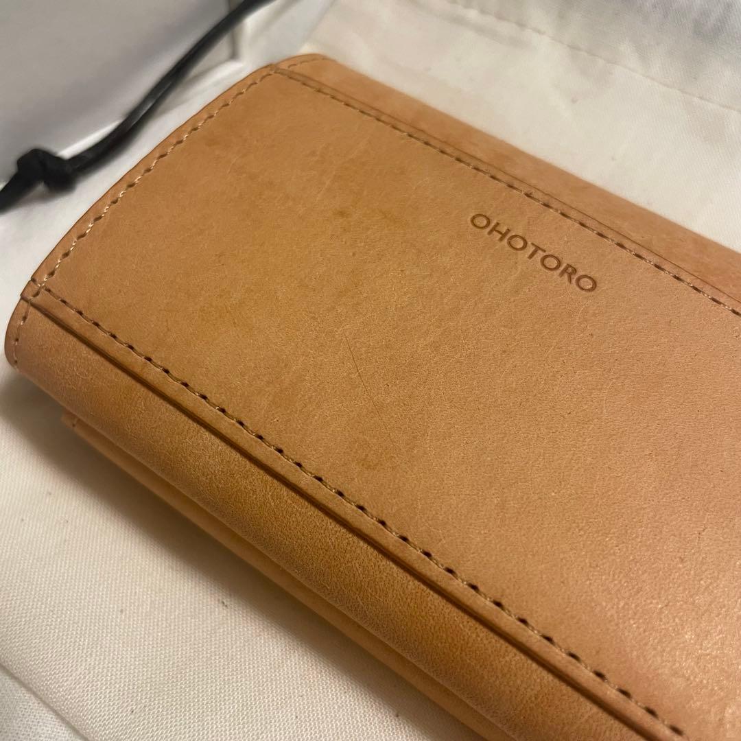 財布・ケース・小物入れ OHOTORO Sabi Wallet natural beige