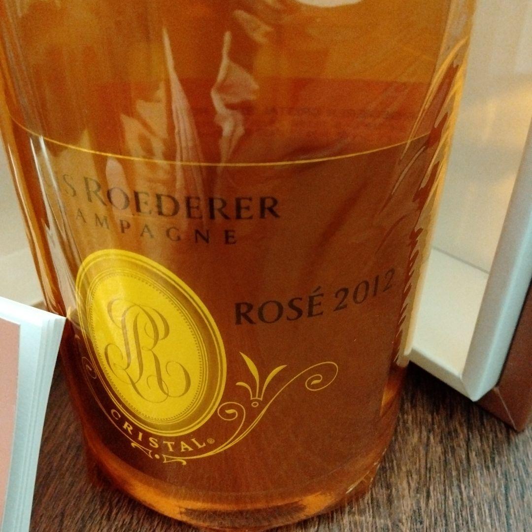 ルイ・ロデレール　クリスタル　ロゼ　2012　ボックス付き