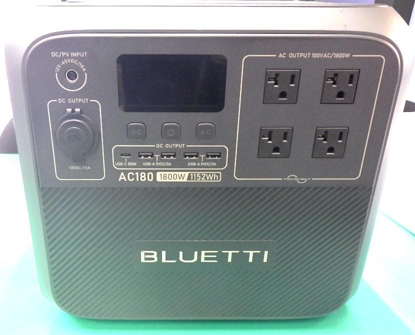 BLUETTI ポータブル電源 AC180 NO.4