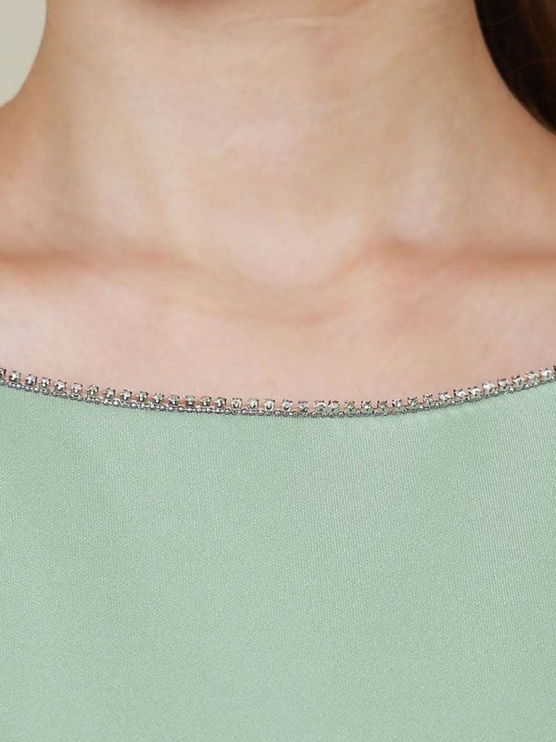 Veautt ヴュート　タイト　ドレス　キャバ　フリル　angelr XS