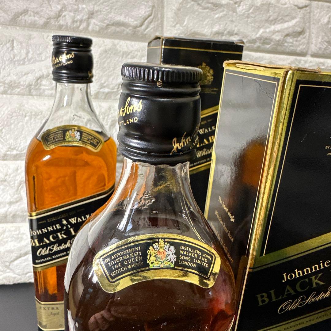 ジョニーウォーカー古酒 12年 エクストラスペシャル 黒キャップ 2本 未開封