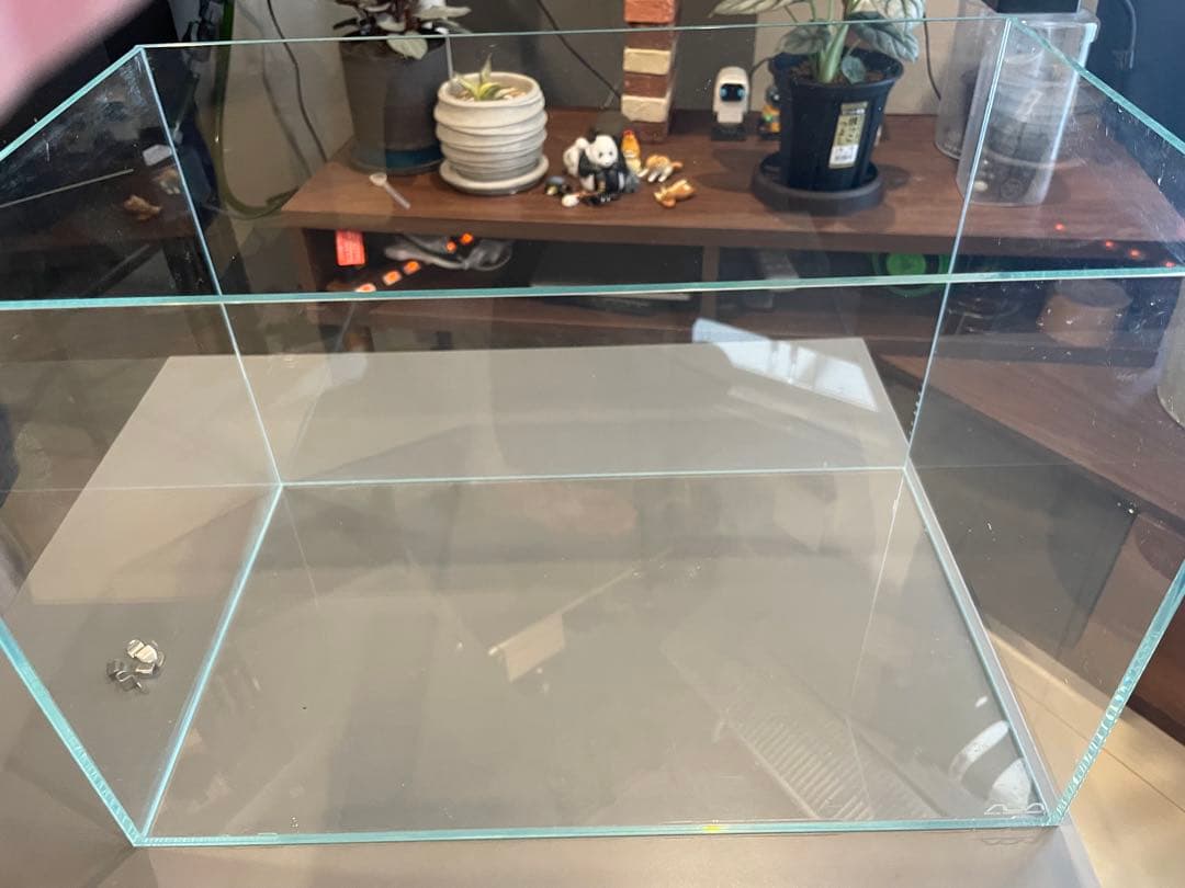 ADA キューブガーデン 45cm 蓋付き　滑り止めシート付き