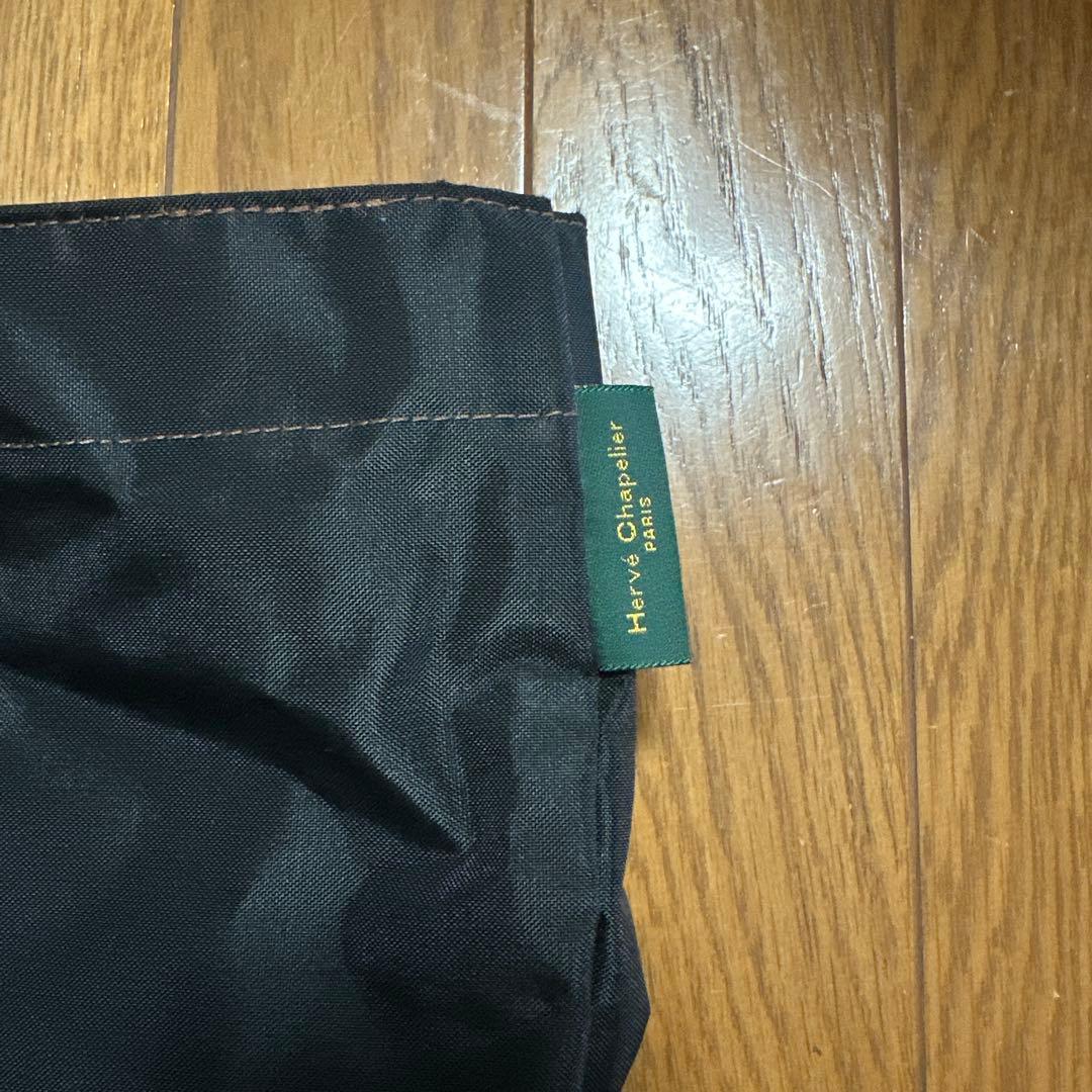 Herve Chapelier ボストンバッグ ブラック
