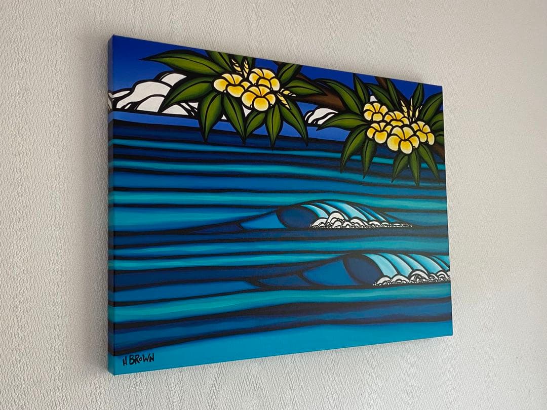 【もも15メロン様】　ヘザーブラウン　ジクレー版画　ハワイアン