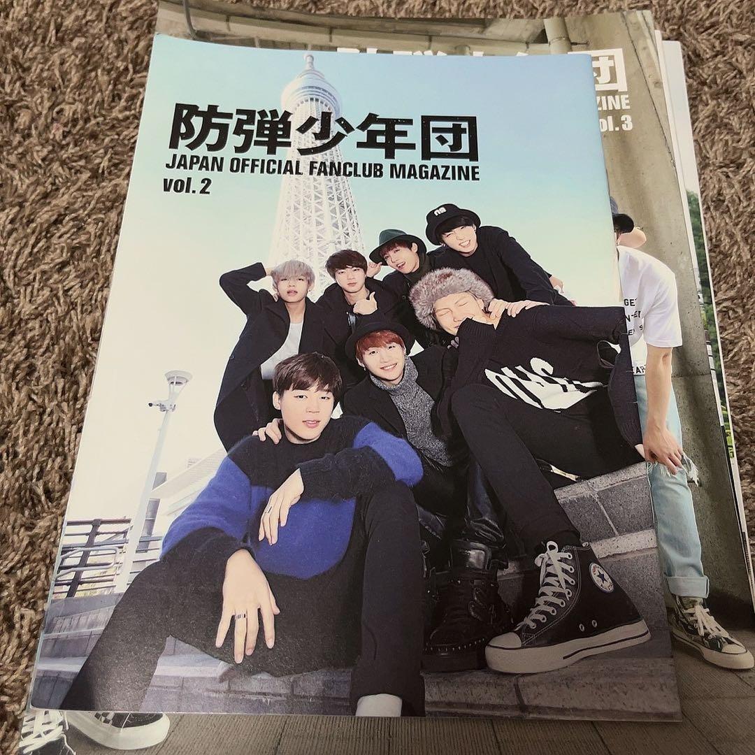 BTS 防弾少年団 会報誌 vol.2.3.4.5.6.7