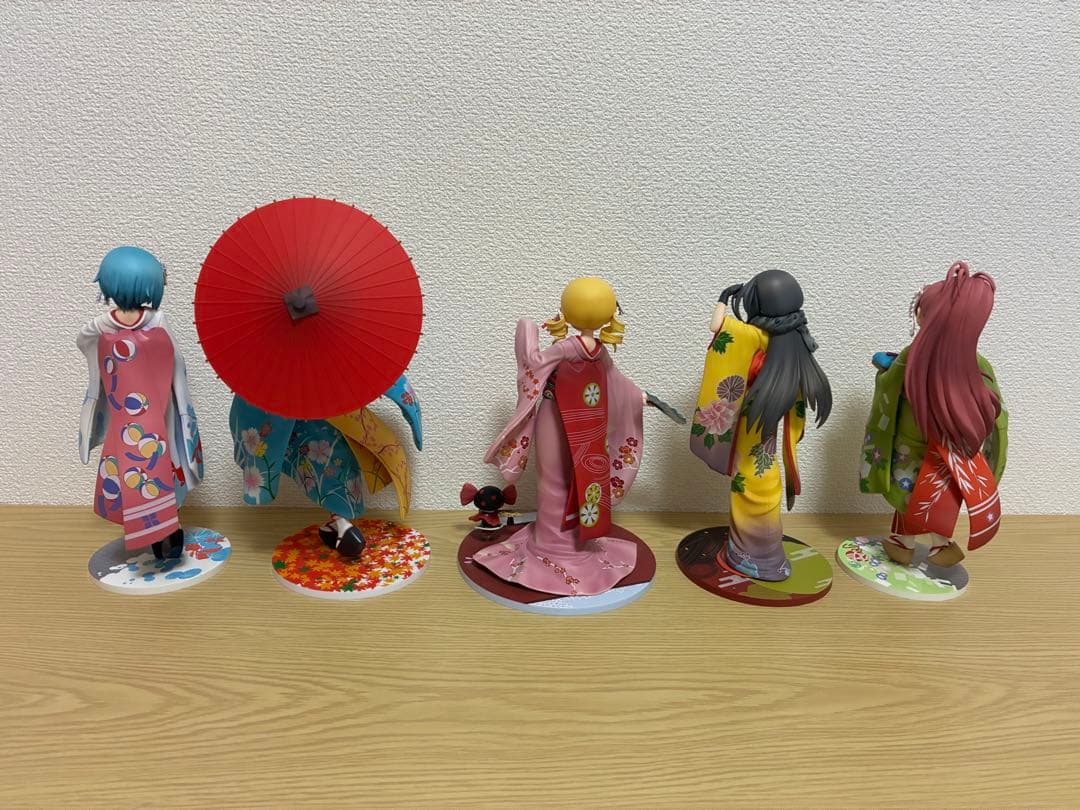 魔法少女まどか☆マギカ 舞妓 晴着 着物 フィギュア まとめ売り