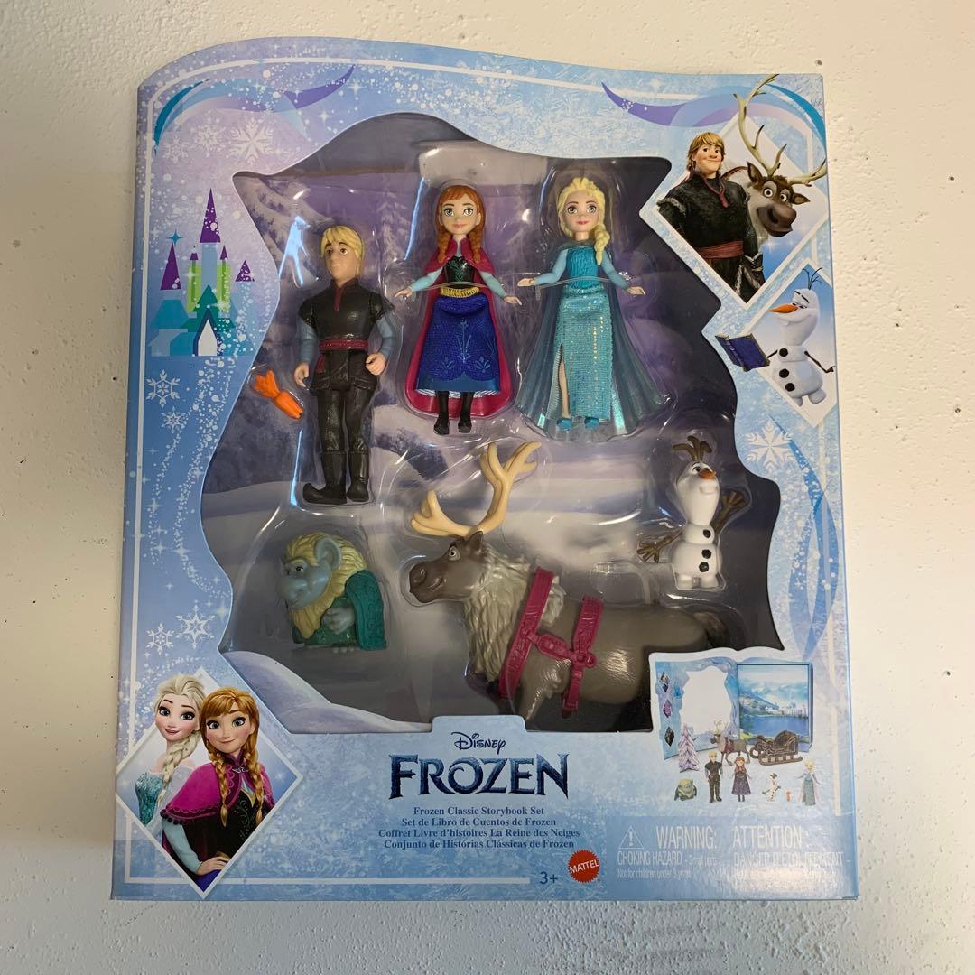 マテル　ディズニー　アナと雪の女王　クラシックストーリーブック　ミニドール