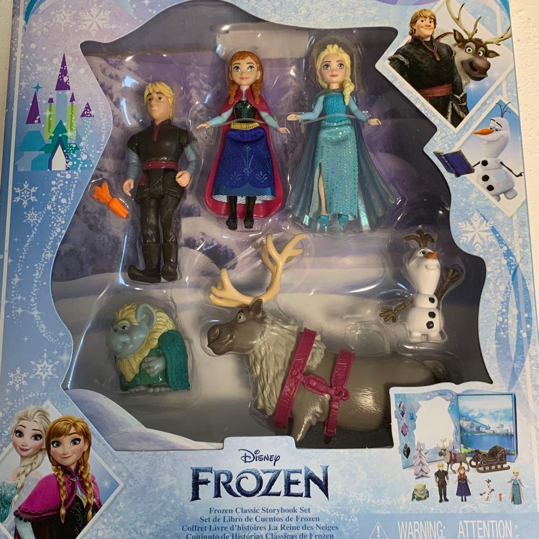 マテル　ディズニー　アナと雪の女王　クラシックストーリーブック　ミニドール