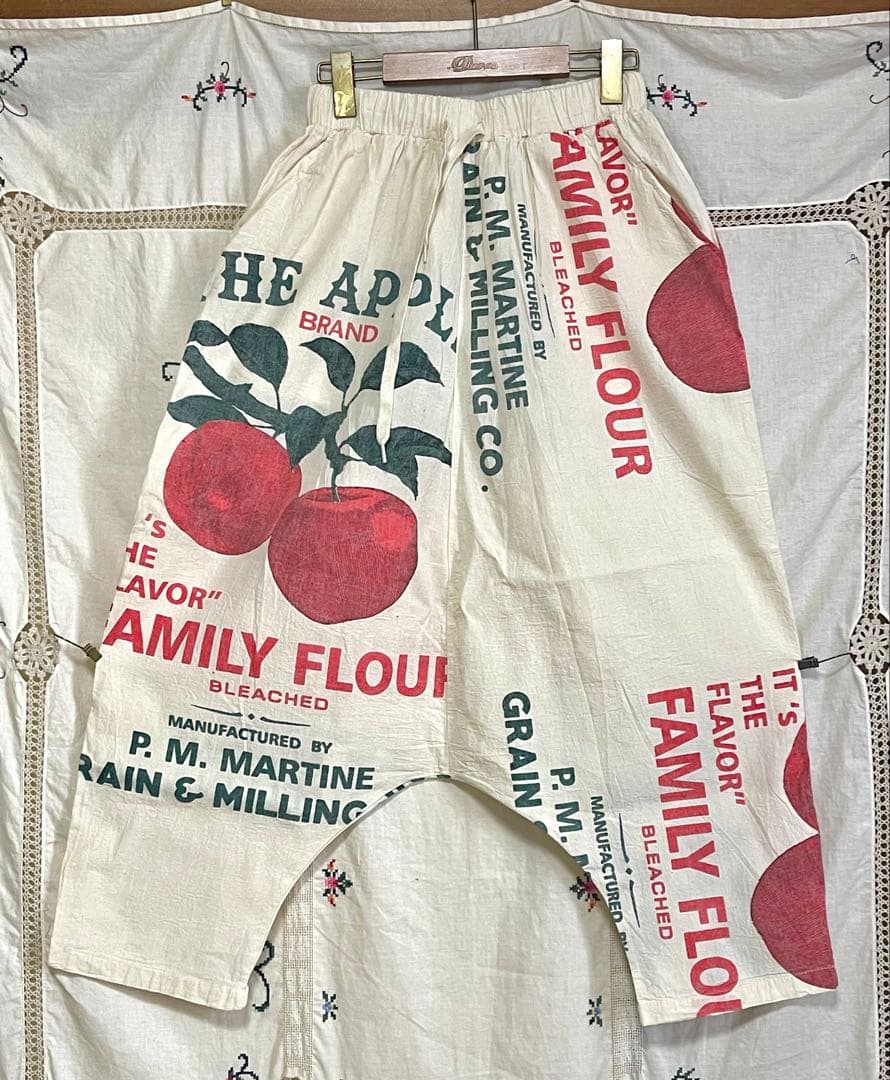 タイ JUNK SACK ビンテージ風 サルエルパンツ JUNKSHOP