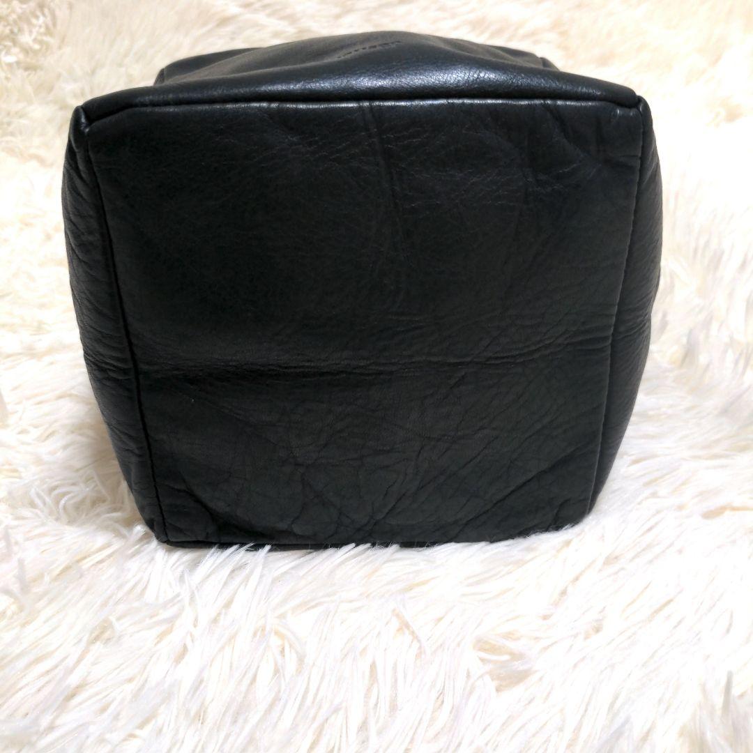 北欧暮らしの道具店 Danser ミニ ハンドバッグ レザー 黒