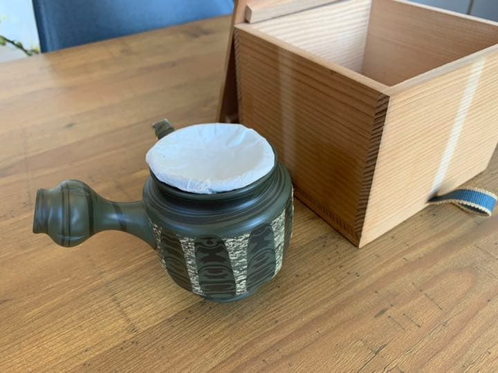 骨董品　茶注　共箱