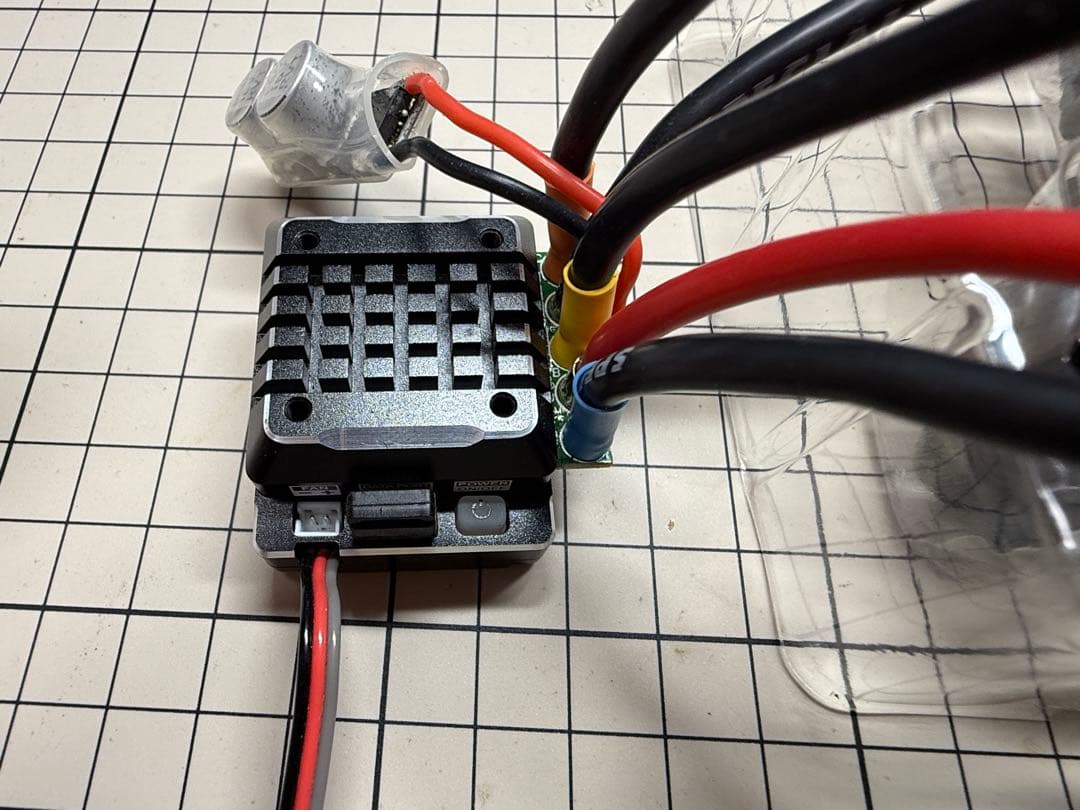 4*8様 G-Force TS120 1/10 ブラシレスESC ブラックアルミ