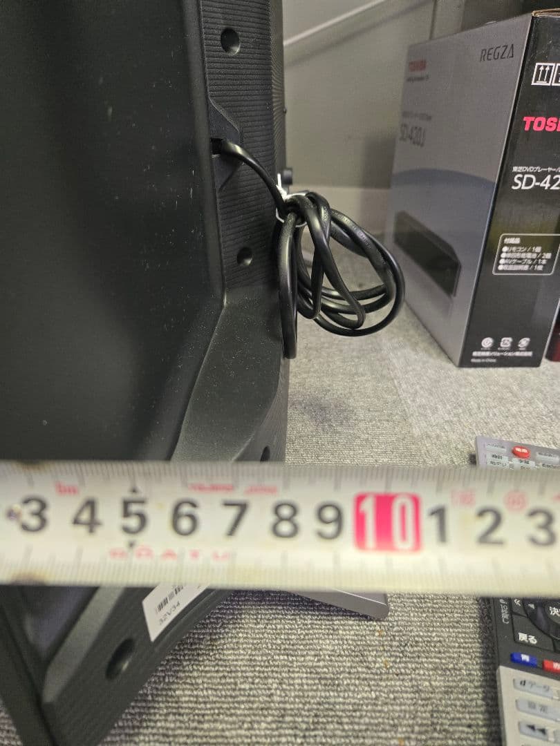 2023年製 TOSHIBA 32V34 液晶テレビ リモコン付き