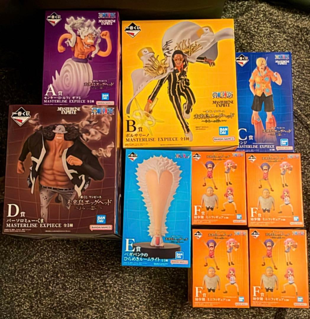 一番くじ ワンピース 未来島エッグヘッド～きみへの想い～(全賞コンプリートセット