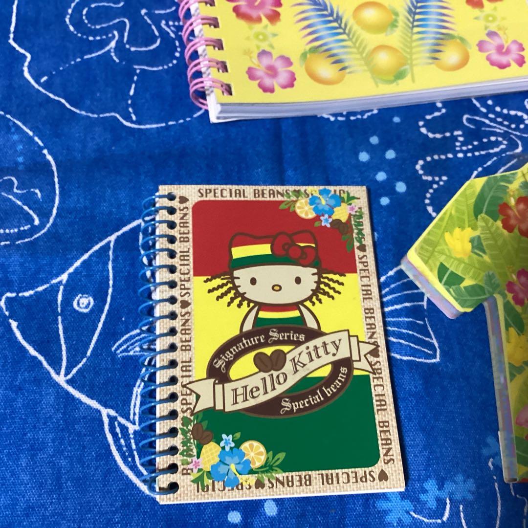 3462ハローキティハワイメモ帳セット