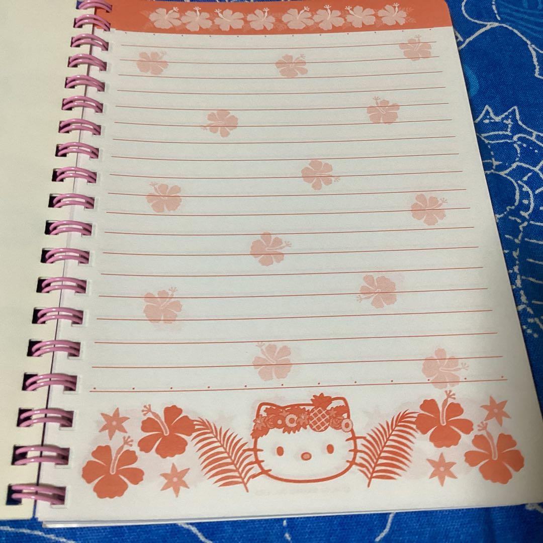 3462ハローキティハワイメモ帳セット