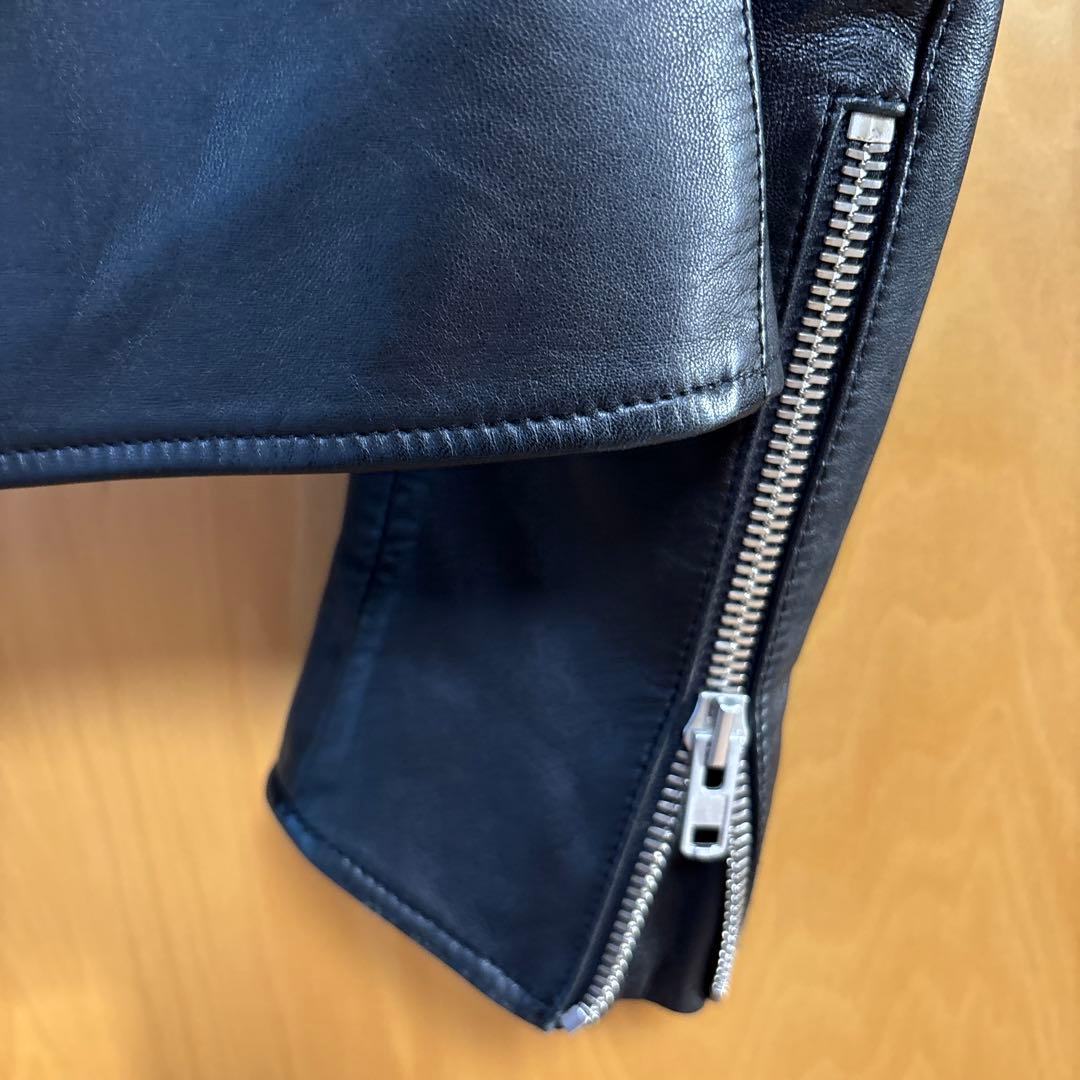 メゾンマルジェラ　 シングルライダースジャケット