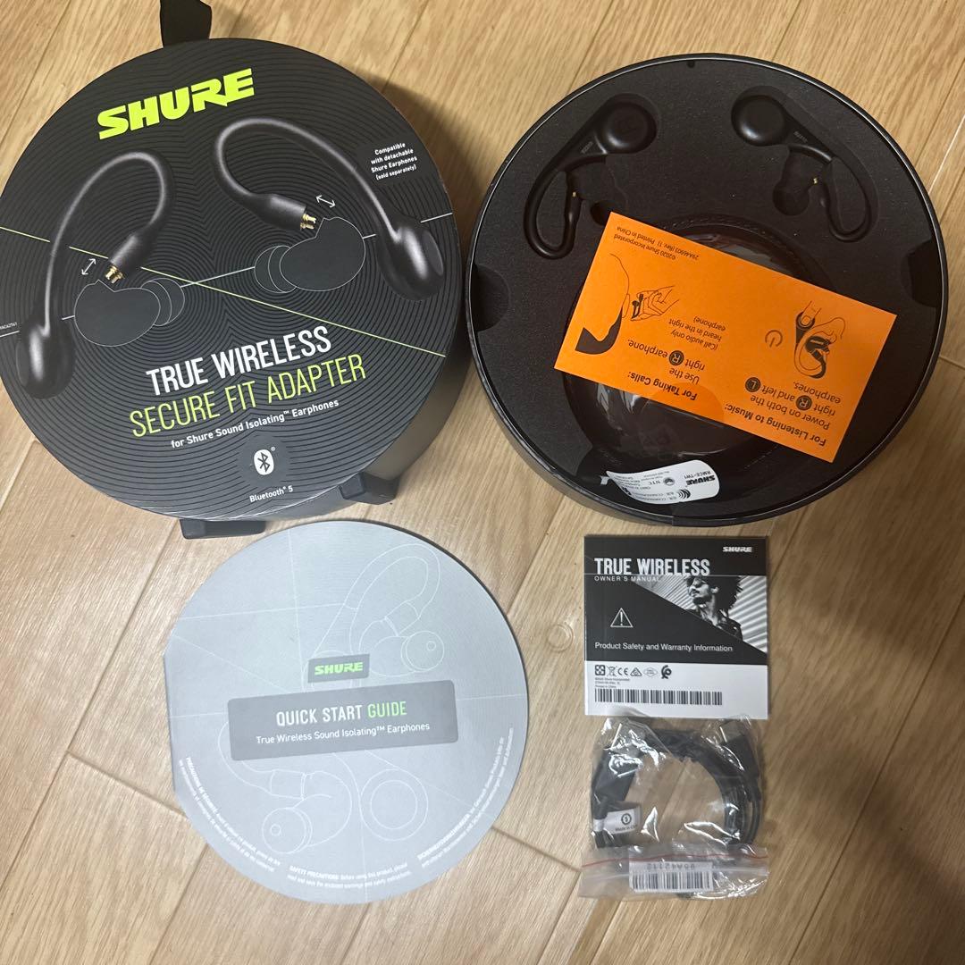 イヤホン Shure True Wireless Secure Fit RMCE-TW1