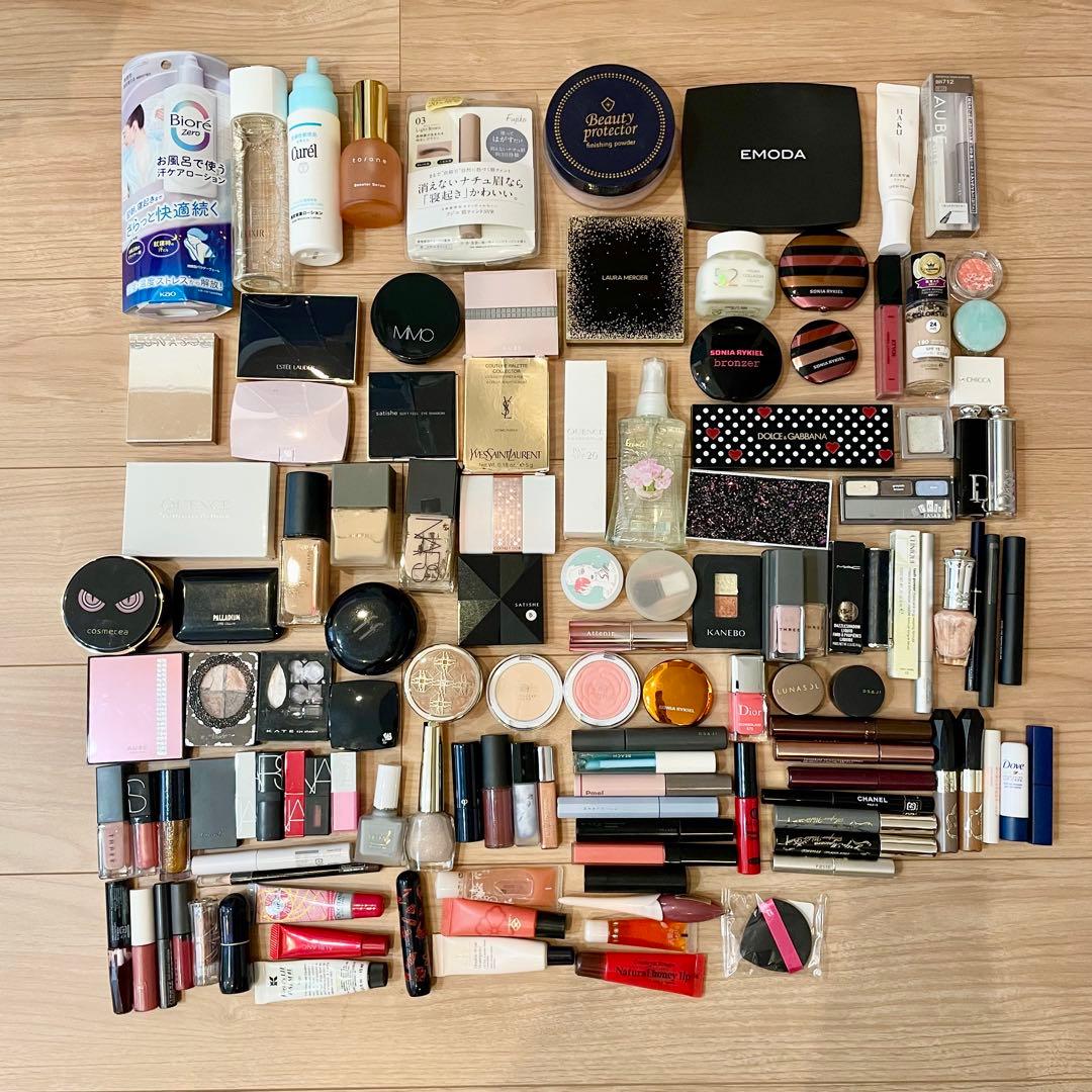【計123点】お得★デパコス多、プチプラコスメ化粧品まとめ売り