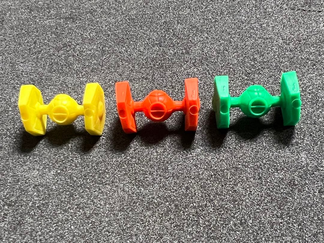 タカラ タイファイター 消しゴム 当時 1978 スターウォーズ 3つ