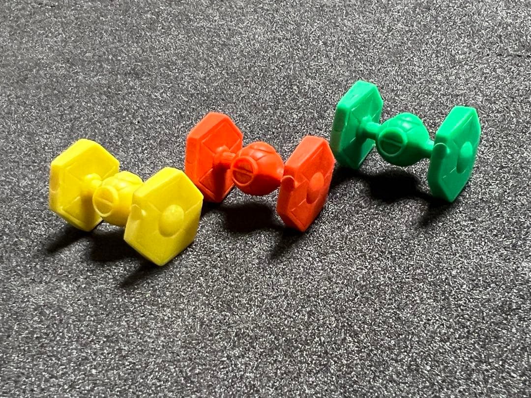 タカラ タイファイター 消しゴム 当時 1978 スターウォーズ 3つ