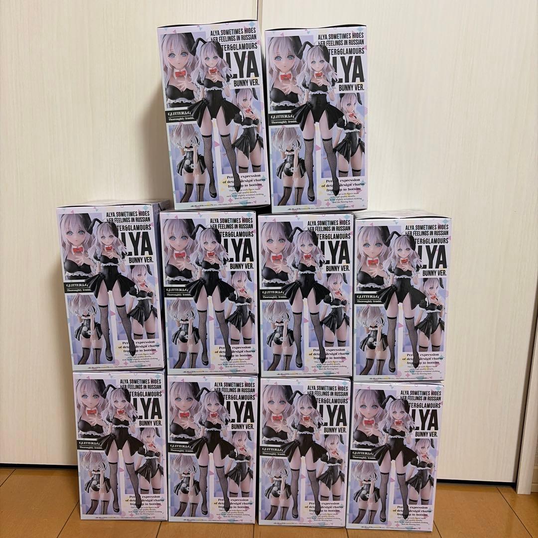 GLITTER&GLAMOURS アーリャ バニーver. フィギュア10体