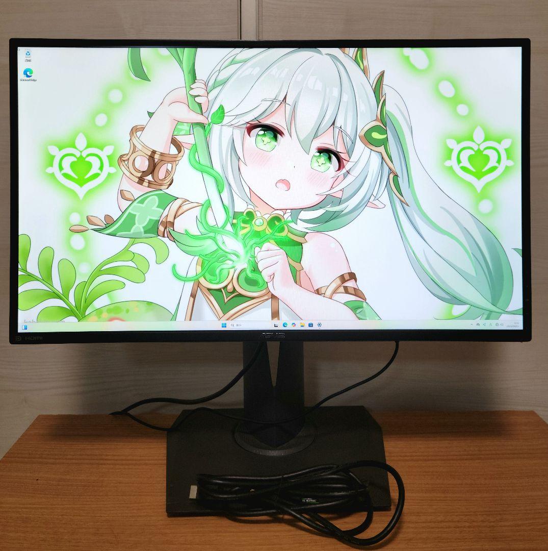 ASUS SWIFT PG279Qゲーミングモニター165Hz IPS WQHD