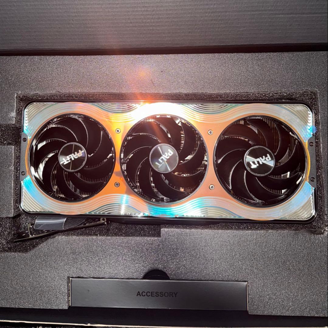 PALIT RTX 5090 ヒートシンクのみ 基板（PCB）なし