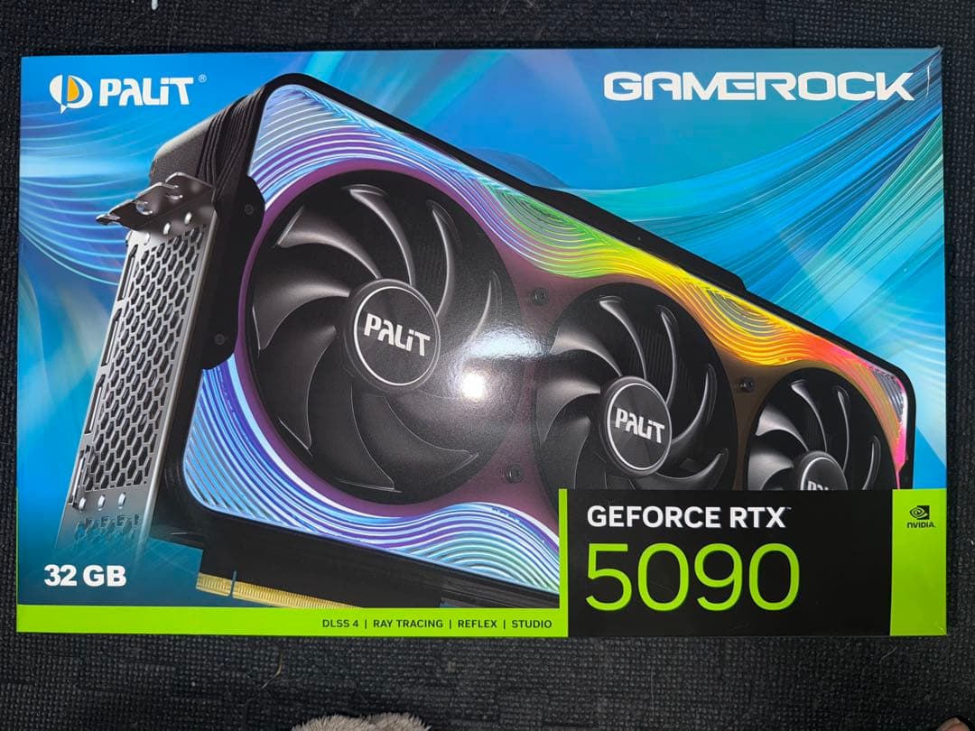 PALIT RTX 5090 ヒートシンクのみ 基板（PCB）なし