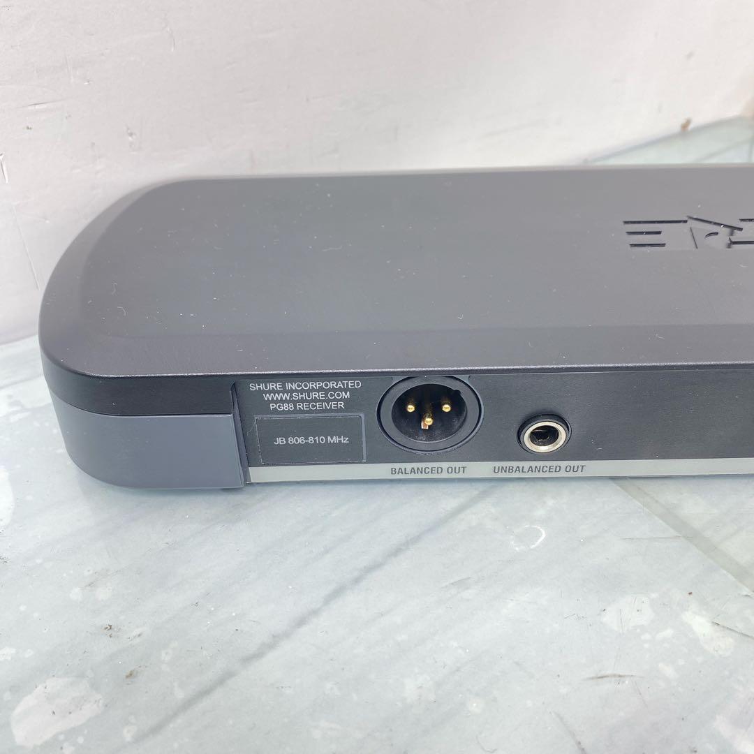 SHURE PG88 デュアルチャンネル受信機