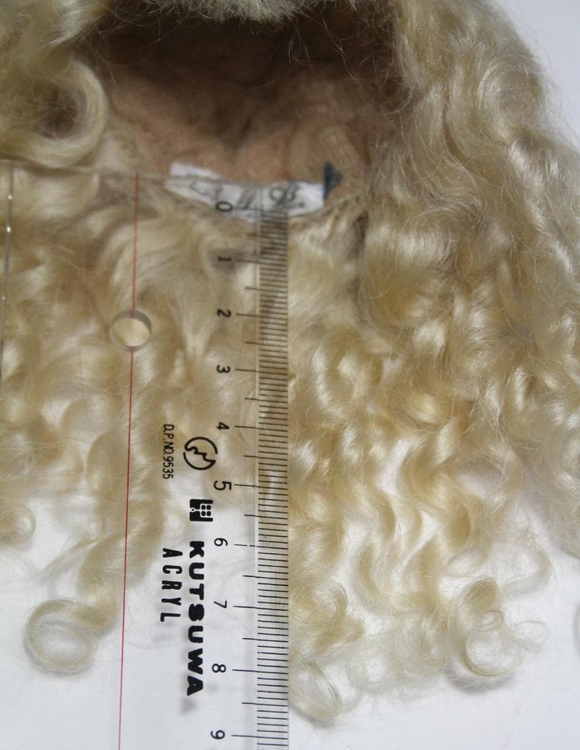 ◎新品【頭囲17cm】モヘア　ウィッグ　ビスクドール 人形用　ウイッグ